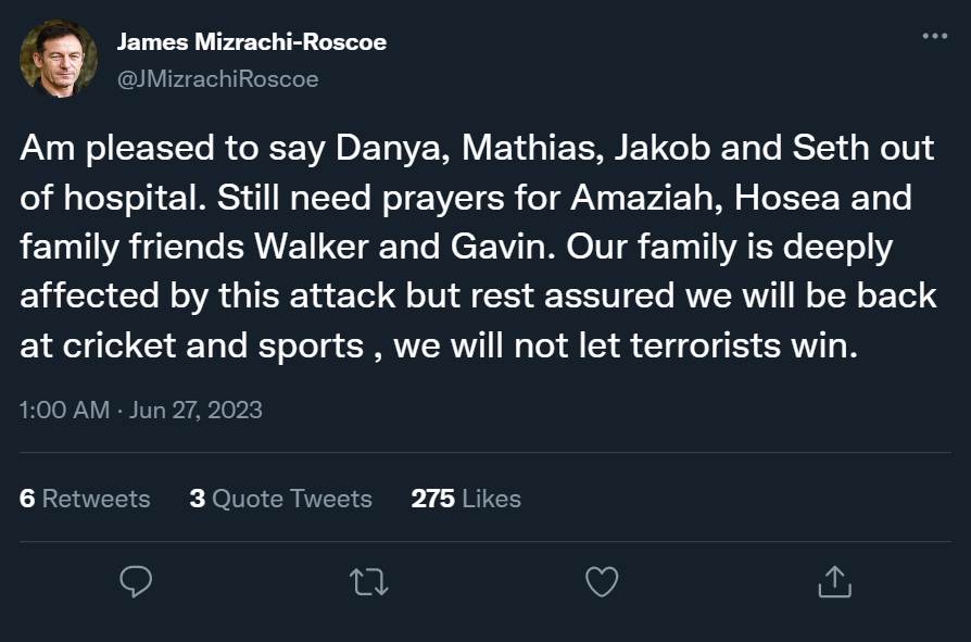 James Attack Tweet.png